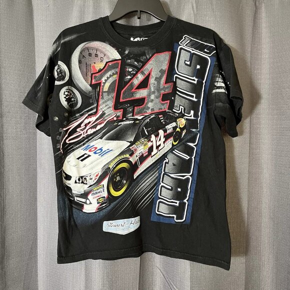 Tony Stewart T-Shirt Unisex Medium NASCAR‎ All Over Print Chase Authentication - Picture 1 of 7